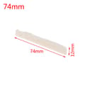 Real Bone Bridge Sadel För Folk Akustisk Gitarr 72MM/74MM/76MM 74MM
