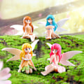 Miniatyrbild 2 av 5: Mikro landskap trädgård prydnader Flower Fairy Cake Skrivbord Decorat Coffee