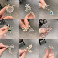 Miniatyrbild 2 av 5: Brosch Mode Lyxig Creative Corsage Klänning Pin Klänning Accessoar A8