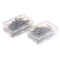 Miniatyrbild 6 av 8: Synålar 38mm glaskulhuvud Push Quiltningsnålar för smycken 1(Colorful 100Pcs)