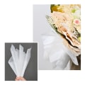 Miniatyrbild 7 av 8: Blomma Förpackningspapper Genomskinligt Mjölk Bomull Foderpapper För White