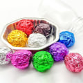 Miniatyrbild 2 av 8: 100st Folie Godis Paket Papper Choklad Aluminium Godis Socker Gold