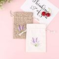 Miniatyrbild 5 av 8: 1st lavendelpåsar Torrblommaarompåsar Broderi lavendel Brown