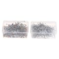 Miniatyrbild 5 av 8: Synålar 38mm glaskulhuvud Push Quiltningsnålar för smycken 1(Colorful 100Pcs)