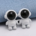 Miniatyrbild 5 av 8: 2st Astronautformad spänna midjeband Justerbar Jean-knapp A3