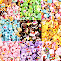 Miniatyrbild 2 av 7: 10st Flatback Resin Donut Cookies Cake Cabochons Charms DI Multicolor2