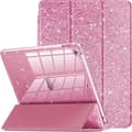 Etui til iPad 9. generation 2021/ iPad 8. generation 2020/ iPad 7. generation 2019 10,2 tommer, penholder til børn, pink