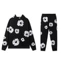 Hettegenser Sett Denim Tears Hettegenser og Bukse Sett - Svart - Størrelse S Black S Black S
