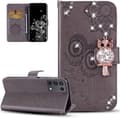 Kompatibel med Samsung Galaxy S22 Plus 5G-deksel for kvinner, glitter