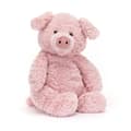 Jellycat Barnabus Gris Plyschleksak, Stor Storlek 42 cm