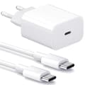 Lader for iPhone - Hurtiglader - Adapter + Kabel 20W USB-C Hvit 3-Pakning iPhone 3-Pakning iPhone 3-Pack iPhone