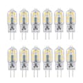 Tomshine G4 LED-lampor 12-pack Varmvit