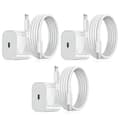 Lader for iPhone - Hurtiglader - Adapter + Kabel 20W USB-C Hvit 10-pakning iPhone 10-pakning iPhone 10-Pack iPhone