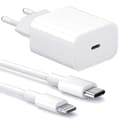 2-pakning - Lader for iPhone - Hurtiglader - Adapter + Kabel 20W Hvit one size 2-Pack iPhone 2-Pack iPhone