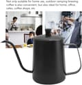 Kaffebryggare i rostfritt stål, 600 ml, svart