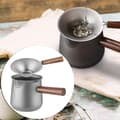 Miniatyrbilde 2 av 6: Titanium Tekanne 330ml Multifunksjonell Tekopp, Komfyrtopp Tekopp, Tekanne, Tefilter, Camping Delekopp, Tekoppsett
