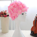 Miniatyrbillede 5 af 5: Dames badehætte blomst retro 3D blomster badehætte kvinder blomster badehætte pink
