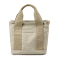 Miniatyrbillede 5 af 5: Canvas tote taske til kvinder med flere lommer, stilfuld skuldertaske med rum