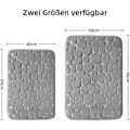 Miniatyrbilde 2 av 5: Baderomsmatte Memory Foam Baderomsmatte Memory Foam Dusjmatte Absorberende Baderomsmatte Baderomsmatte Dusjmatte Dekorativ Dørmatte Sklisikker Matte Fr B