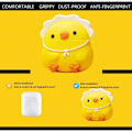 Miniatyrbillede 3 af 5: (Lille Gul Kylling) til Airpods Blødt Silikonetui, 3D Cu Airpod Pro