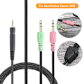 Miniatyrbilde 2 av 5: UNP PC-kabel for Game One, PC 373D, GSP350 Headset Forlenget og Pålitelig Ledning