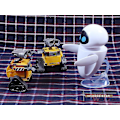 Miniatyrbillede 4 af 4: Wall-e Robot Actionfigur Samleobjekt Model Legetøj Dukke 6 cm 3 typer Clean version of Wall-E