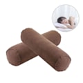 Pikkukuva 2 / 5: Pyöreä niskatyyny, niskakipu, memory foam, niskatyyny, sänky, pyöreä niskatyyny, lieriömäinen vyötärö-jalkatyyny Grey