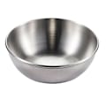 Miniatyrbillede 1 af 5: Krydderiskål Rund Rustfri Rustfrit Stål Husholdnings Lille Metal Sauce Tallerken til Hjemmet Primary Color