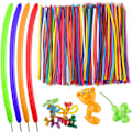 Miniatyrbilde 1 av 6: 200 stk Modellering Ballonger Twisting Store Blandede Farger Kunst Håndverksett For Barn Bursdagsfest Dekorasjoner Pose Fyllstoff, Flerfarget, 25cm