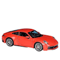 Pikkukuva 1 / 5: 1:24 Leluauto Porsche 911 Carrera 4s Musta Simulaatiomalli Metallikoriste Kokoelma Leluauto Useita Värivaihtoehtoja Orange