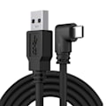 Miniatyrbilde 1 av 5: Slitesterk Flettet Kabel USB C til USB Ledning/USB-C til USB-C Kabel for Quest Serien 3m A TO C