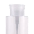 Pikkukuva 3 / 5: 3x Painettava Pumppupullo Annostelija Uudelleentäytettävä Kirkas Kynsilakalle 150ml 300ml Other