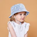 Miniatyrbilde 2 av 5: Justerbar solhatt for barn - pustende strandhatt for gutter og jenter Star Light Blue