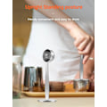 Miniatyrbillede 2 af 7: 2 i 1 Rustfrit Stål Kaffeske Tamper Dobbeltfunktion Kaffeske Multifunktionsskeholder Kaffeudstyr til Måling og Tampning