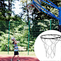 Miniatyrbilde 4 av 5: Robust Basketballnett i Stål - Erstatningsnett, Standard, Galvanisert