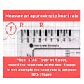 Miniatyrbild 2 av 5: 2 st ECG 7-stegs linjal ECG 7-stegs linjal för EKG EKG-tolkning ECG-linjal Bärbar ECG-bedömning
