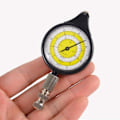 Miniatyrbild 3 av 5: 2 st Kartavståndsmätare Odometer Multifunktionell Kompass Kurvmätare Enhet, Opisometer, Kurvmätare, Avståndskalkylator Kartmätare Kompass Vandring
