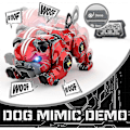 Miniatyrbilde 2 av 5: Robot Hund For Barn Fjernstyrt Robot Oppladbar Programmering Stunt Robo Hund Med Sang Dans Og Berøringsfunksjon Julegave Bursdagsgaver