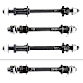 Pikkukuva 3 / 5: Pyörän Navan Akseli Takana Kiinteä Spindle Akseli Vipu Vuoristo Nopea Irrotus Maastopyörä Etu Takana Akseli Mtb Pyörän Akseli Pyöräily Tarvikkeet 240mm