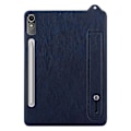 Miniatyrbillede 4 af 5: For Lenovo Tab P12 Etui Håndrem Støttefod Læder Tablet Cover - Blå Multicolor Blue