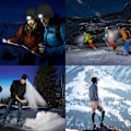 Miniatyrbilde 7 av 7: LED-belyst lue for barn, oppladbar 4LED hodelyktlue, strikket vinterlue med lommelykt for sykling, løping, camping, natt, julegave Grey