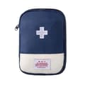 Mini Bärbar Medicinväska Mini Tom Medicinväska Multifunktionell Utomhusväska Navy Blue Small