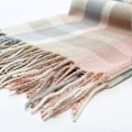 Miniatyrbilde 2 av 2: Vinter Skjerf Sjal Dame Oversized Tartan Rutete Skjerf Teppe