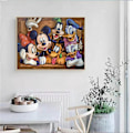 Miniatyrbillede 3 af 3: DIY Diamantmaleri Kit, Disney Mickey Mouse og Anders And