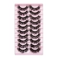 Pikkukuva 2 / 9: 10 paria tekoripsiä Cat Eye Lashes