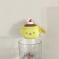 Pikkukuva 3 / 7: Piirretty 3D Sanrio Pompompurin Kuori AirPodsille - Ihastuttava Kotelo IPhonen Kuulokkeille A airpods 1 2 case