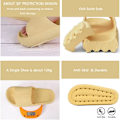 Miniatyrbild 2 av 6: Cloud Sliders Dam Herr  Sliders Tofflor Pool Sliders Sommar Flip Flop Dusch Badkudde Sliders Toffla Yellow 8/9 UK