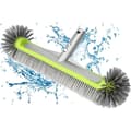 Poolbørste - 17″ - Tæt nylon - 43 cm - Uden teleskopstang
