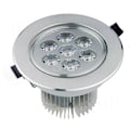 Miniatyrbilde 3 av 5: 1 stk 7W 7LEDs Enkle å installere nedfelt LED taklamper LED Downlights Varmt hvitt Kaldt hvitt 85-265V H