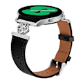 Pikkukuva 2 / 5: Garmin vivoactive 5/Garminactive 5 -kellolle nahkainen ranneke kukkakoristeella, säädettävissä Multicolor Style A